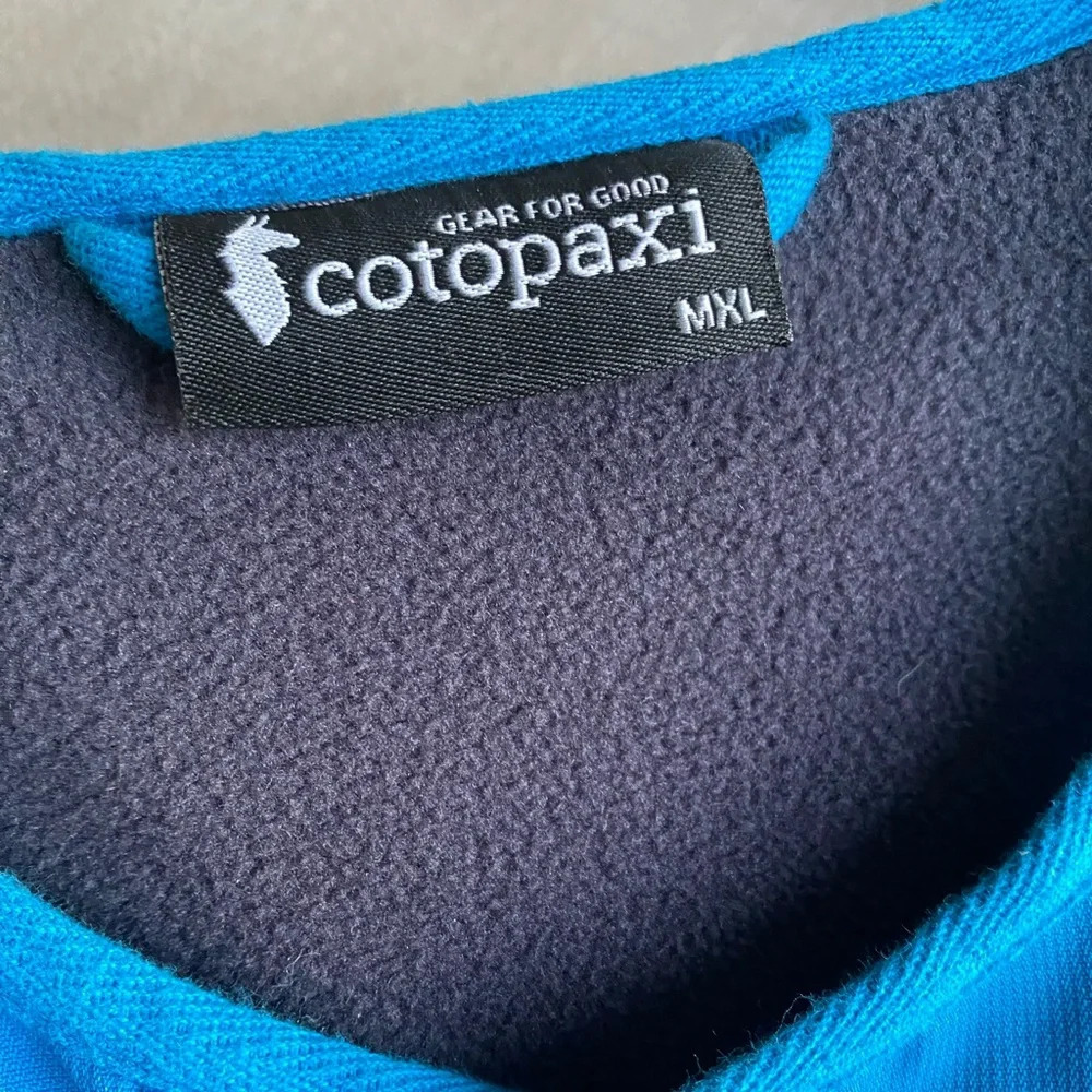 Cotopaxi Jacket Men’s Medium Sabado Crew Fleece Gear for Good Gorpcore Pullover - Picture 4 of 8